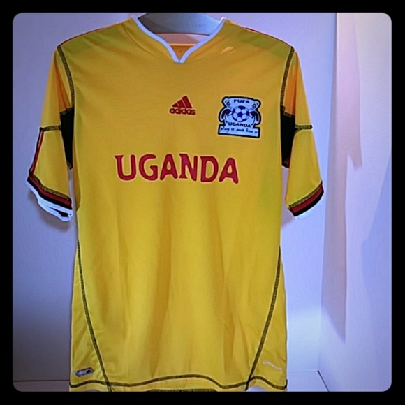 adidas yellow football shirt